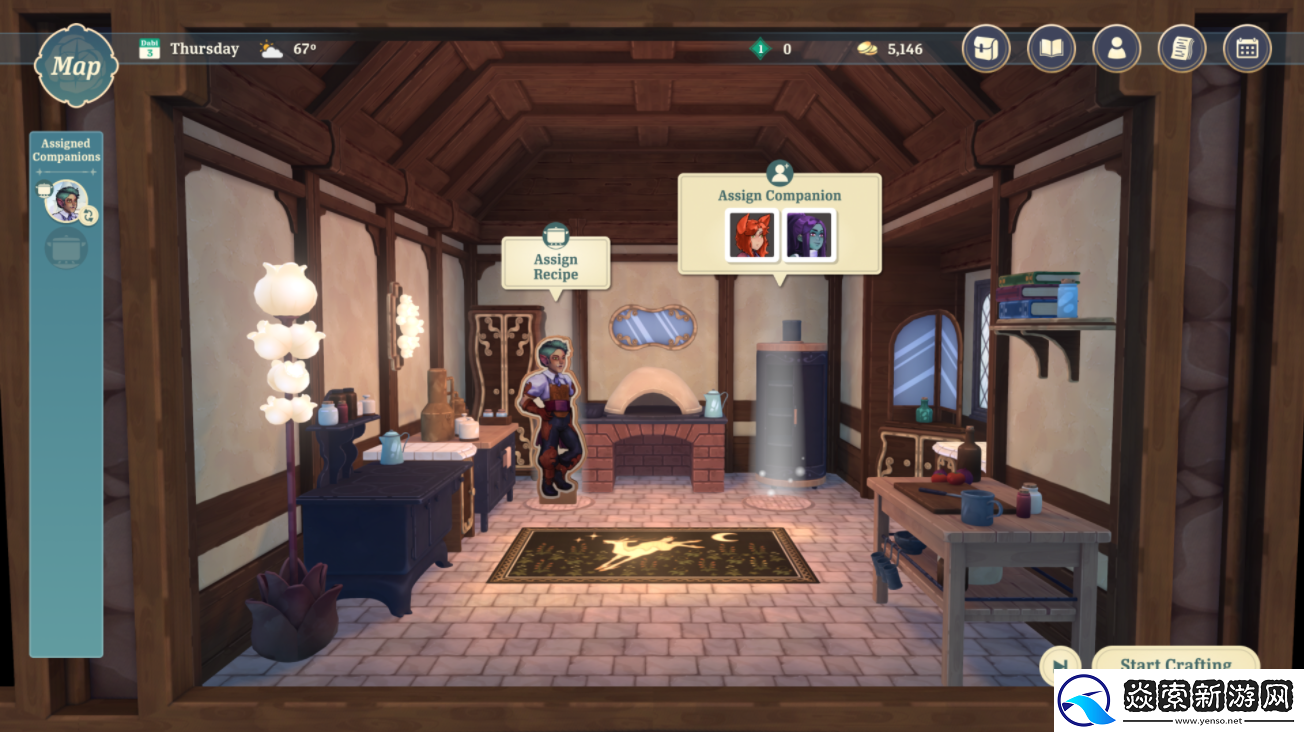 罗兹沃尔的商人为中文玩家献上迷人的幻想世界店铺经营体验