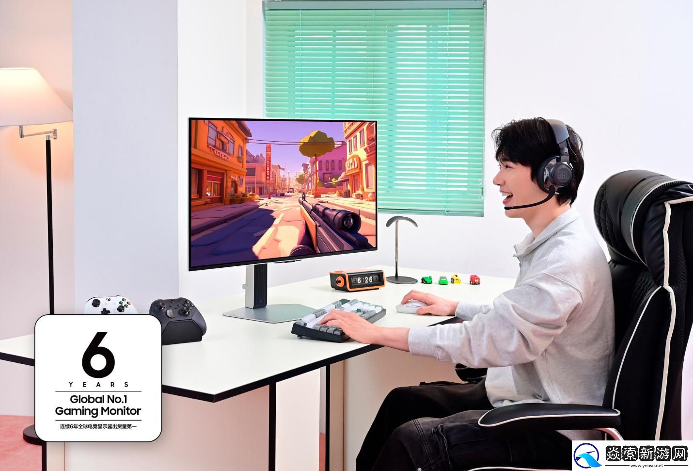 三星电子连续六年荣登全球电竞显示器市场榜首