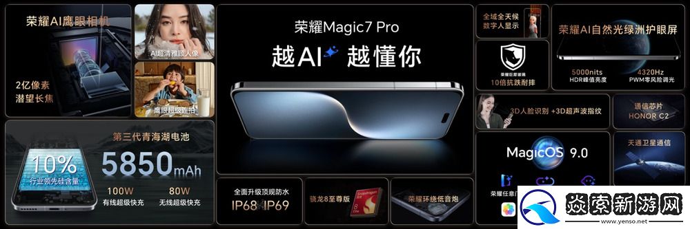 荣耀Magic7系列发布