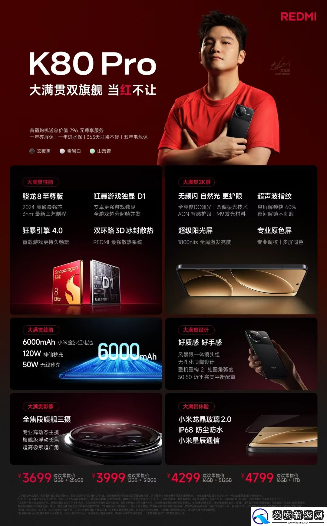 樊振东出任REDMI冠军大使