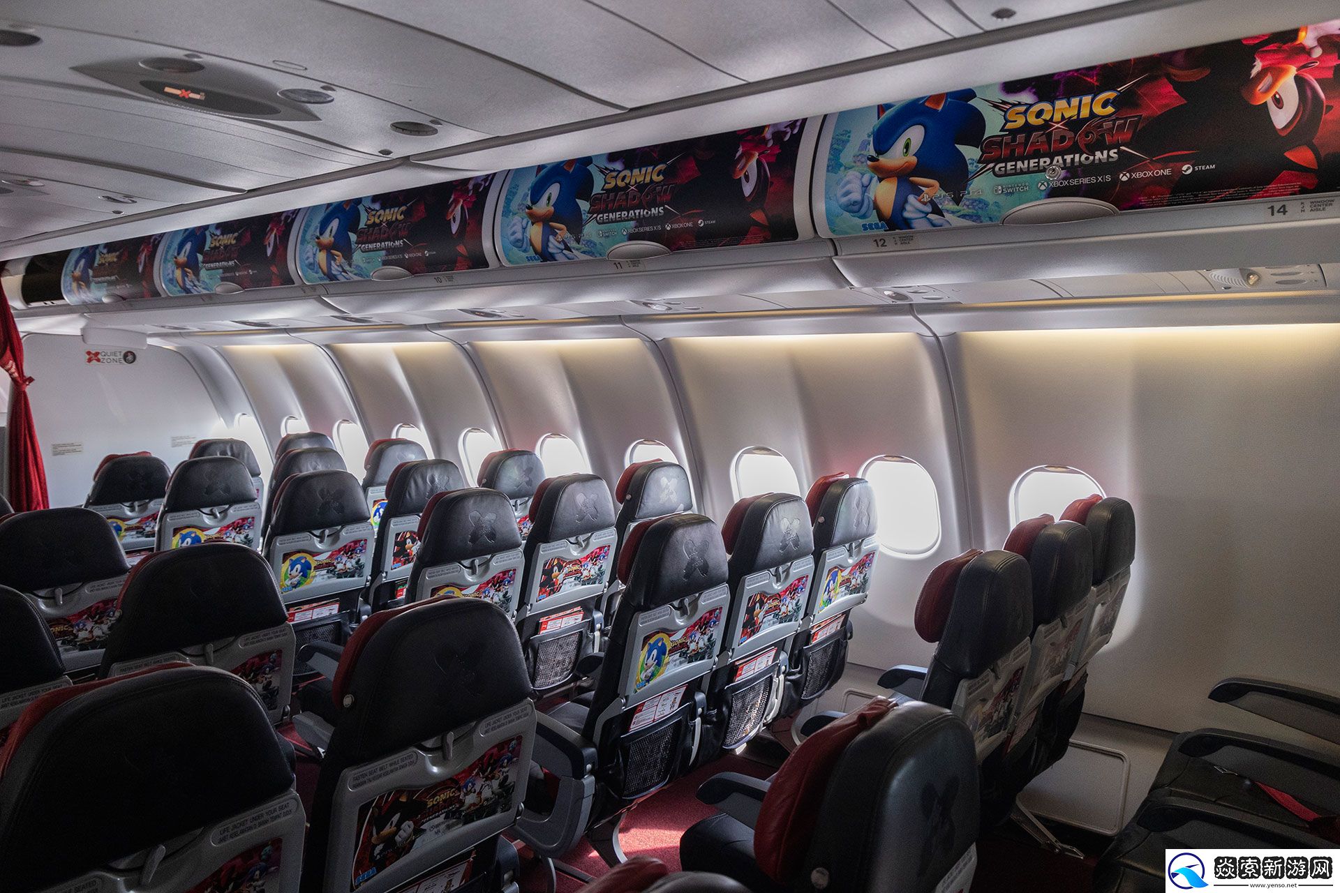 亚洲航空联合世嘉共同庆祝刺猬索尼克航班起航