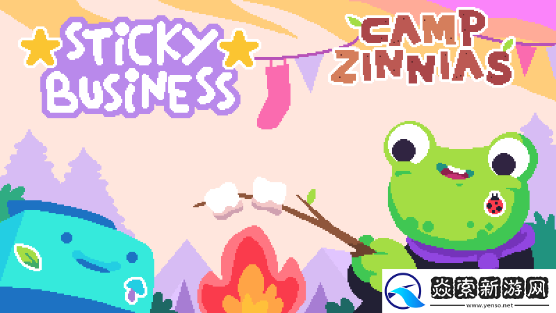 小小贴纸铺最新DLC百日草夏令营现已上线