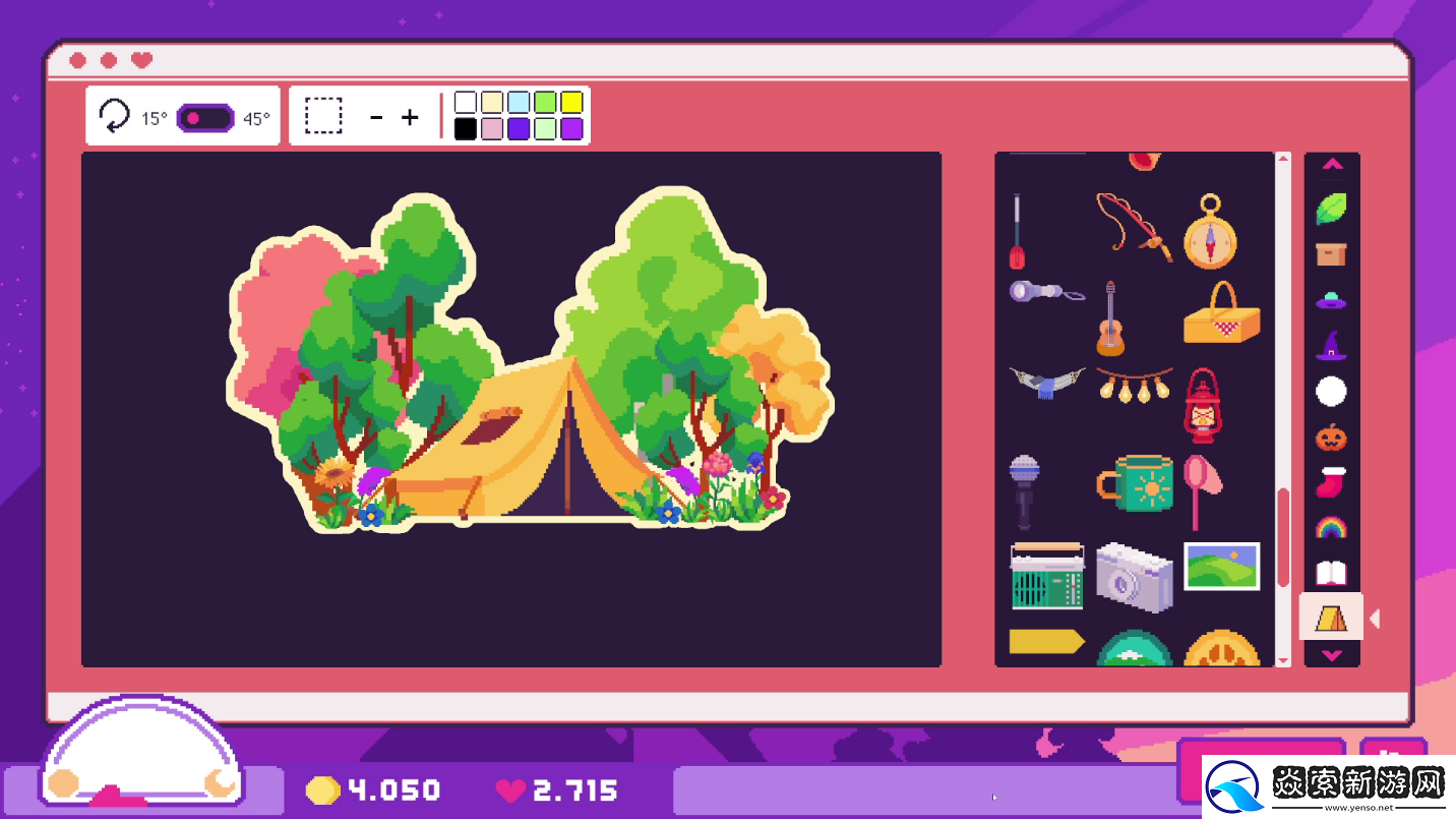 小小贴纸铺最新DLC百日草夏令营现已上线