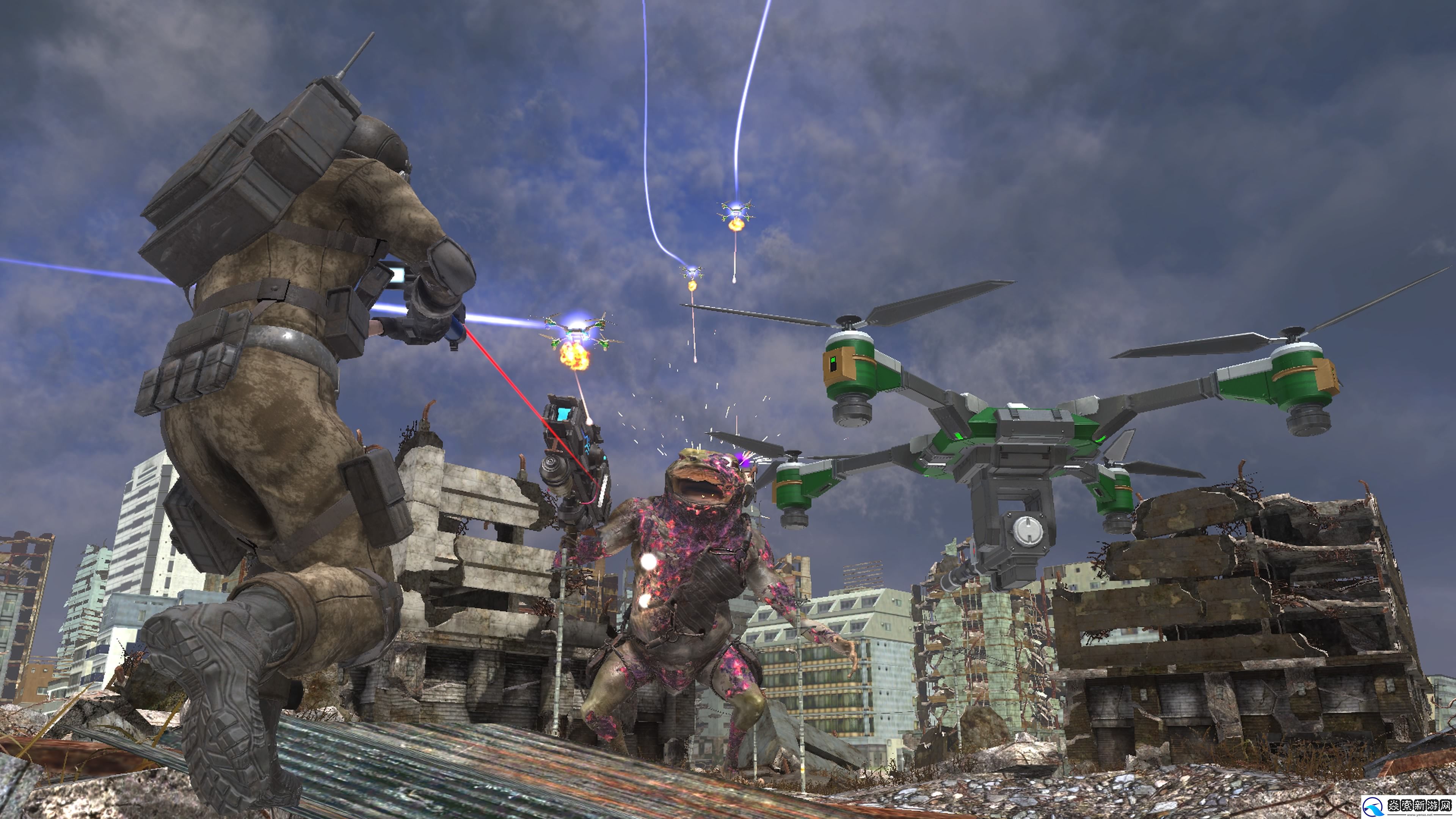 PS亚洲中文版地球防卫军