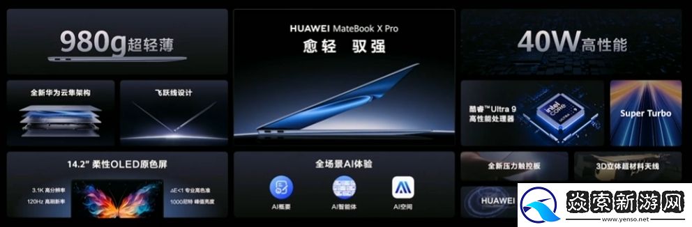 全新华为MateBook