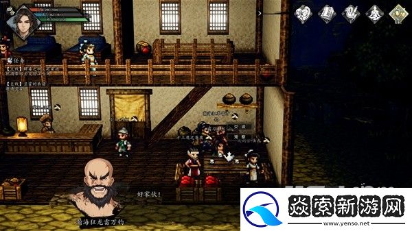 逸剑风云决梧桐村怎么击败客栈江湖人