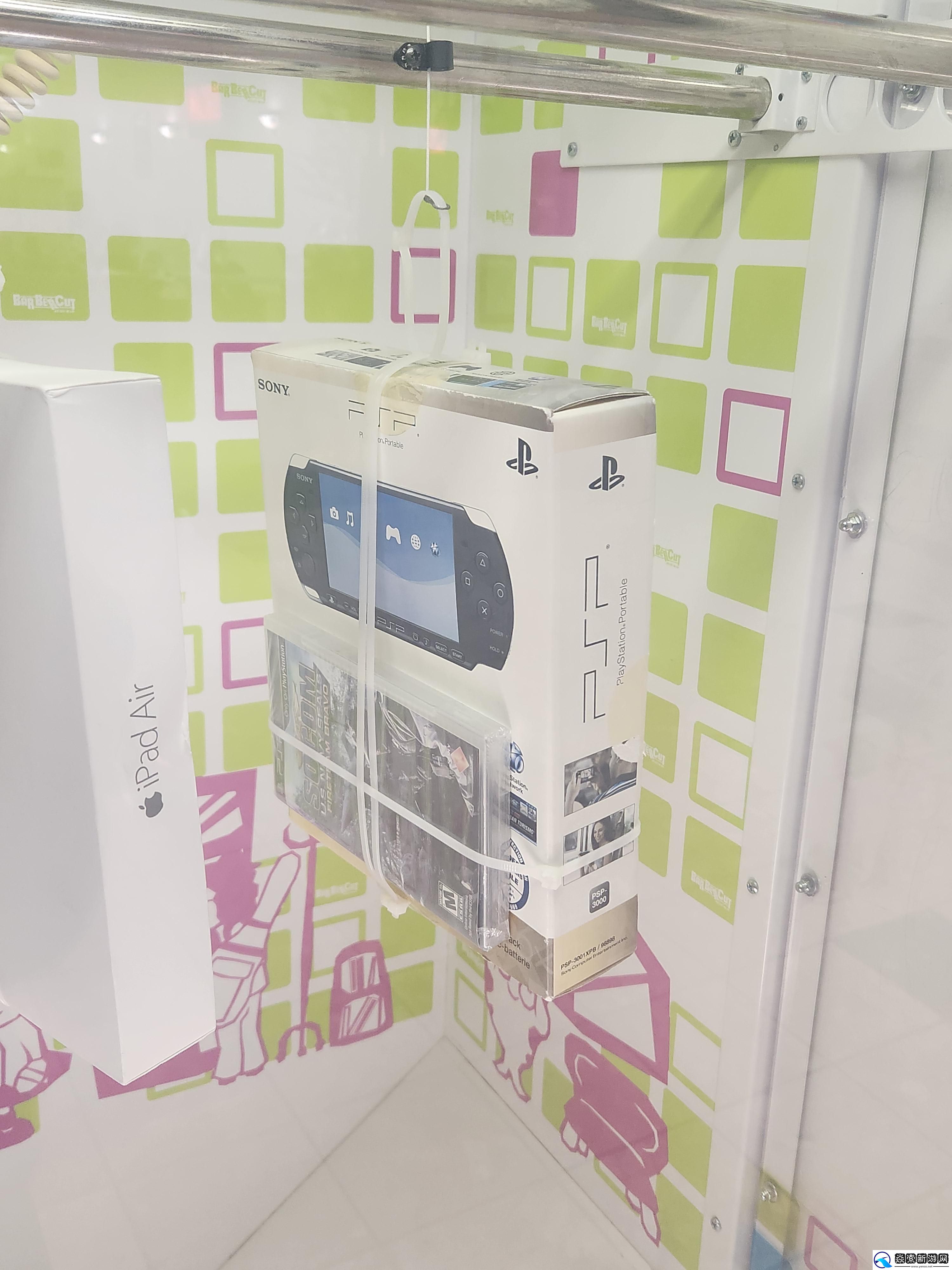 美国一商场出现全新PSP掌机奖品